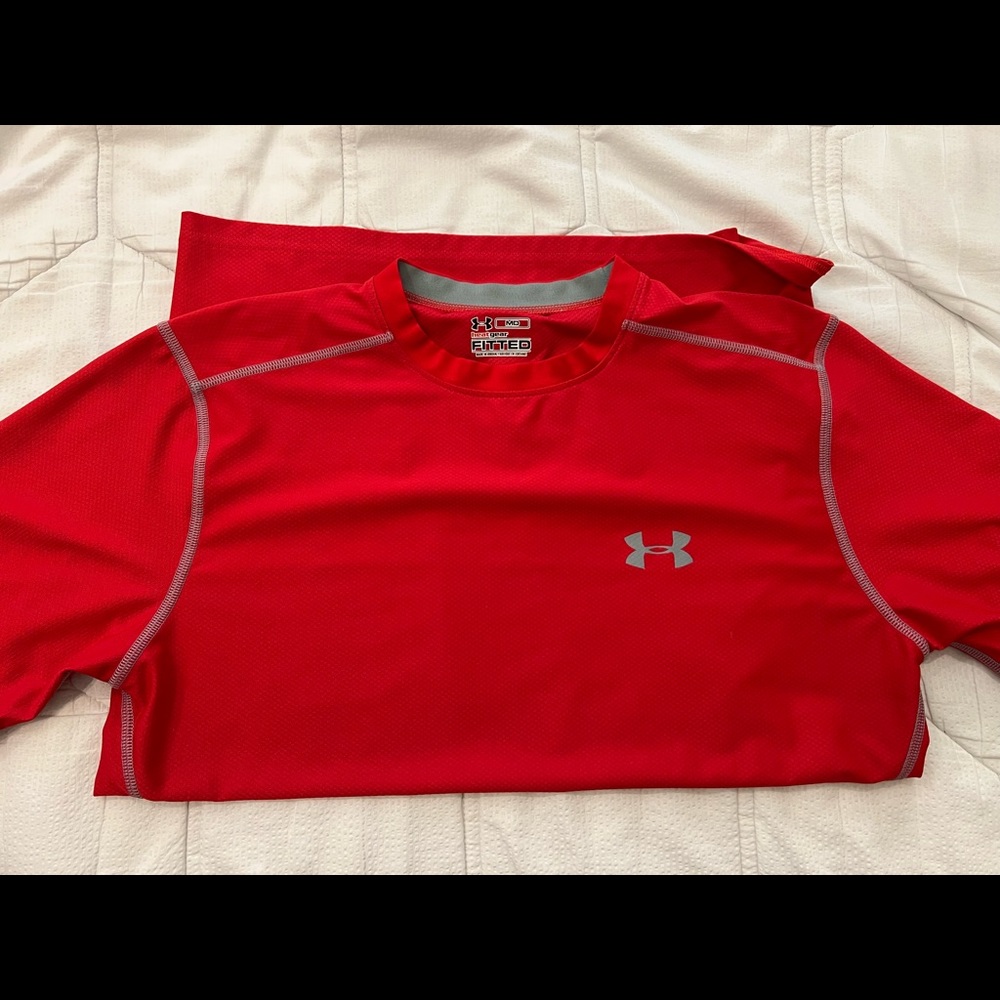 Men’s Heat gear fitted tee
